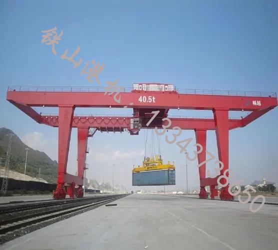 廣西河池軌道集裝箱門式起重機廠家專注每個細節