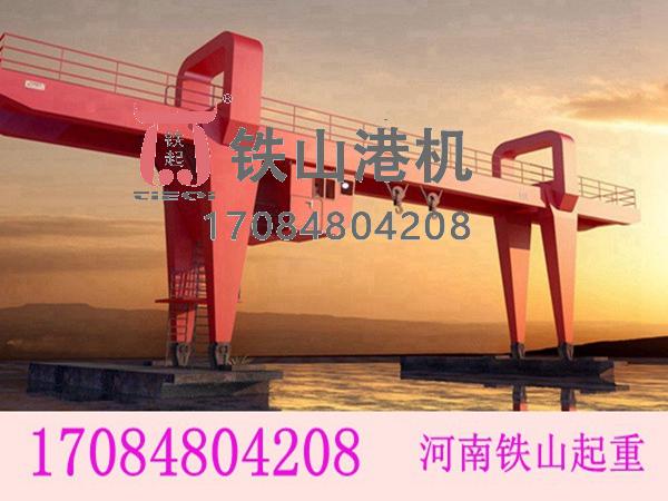 山東濟南碼頭門機生產廠家碼頭門機通電動態測試